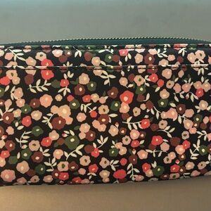 Kate Spade floral zip-around wallet